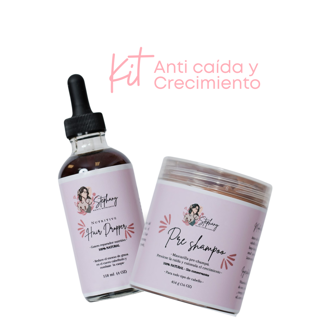 Kit anti caída y crecimiento